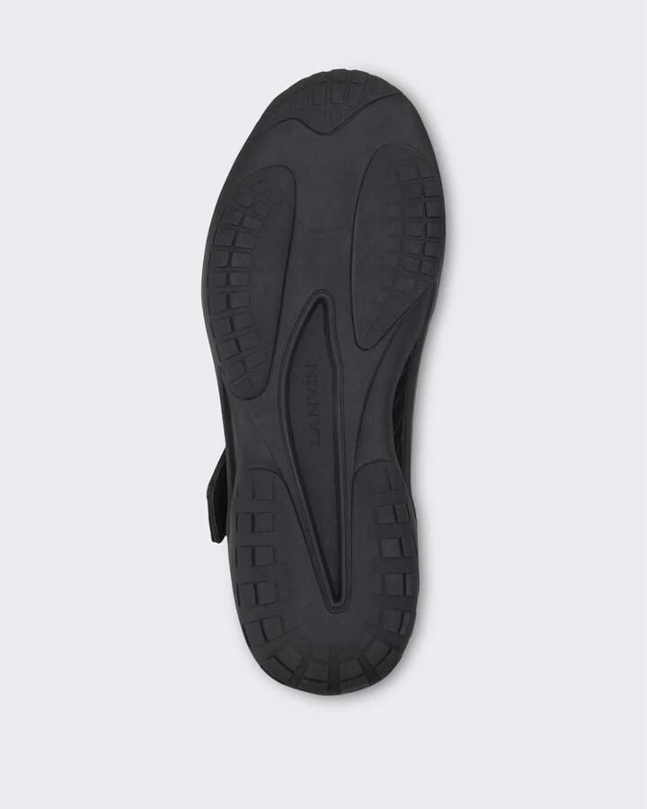 Lanvin LNV1 Knit and Suede Sneakers - Foto 4