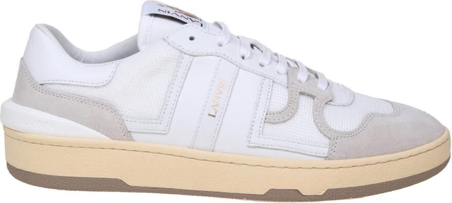 Lanvin Mesh Sneakers met Leer en Suède - Foto 2