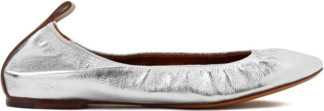 Lanvin Metallic Ballerina's