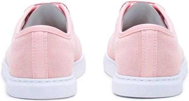 Lanvin Rose Velvet Sneakers Pink Dames - Foto 3