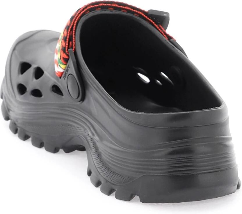 Lanvin Rubberen Klompen met Veelkleurige Band