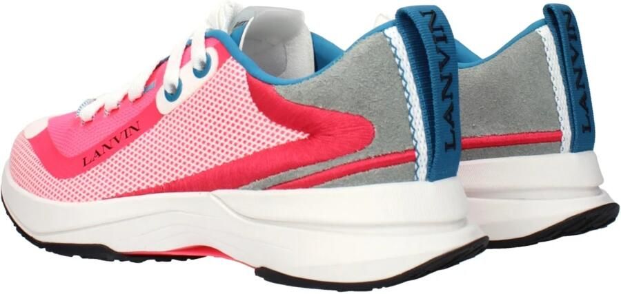 Lanvin F85413 Fabric Athletic Sneakers - Foto 3