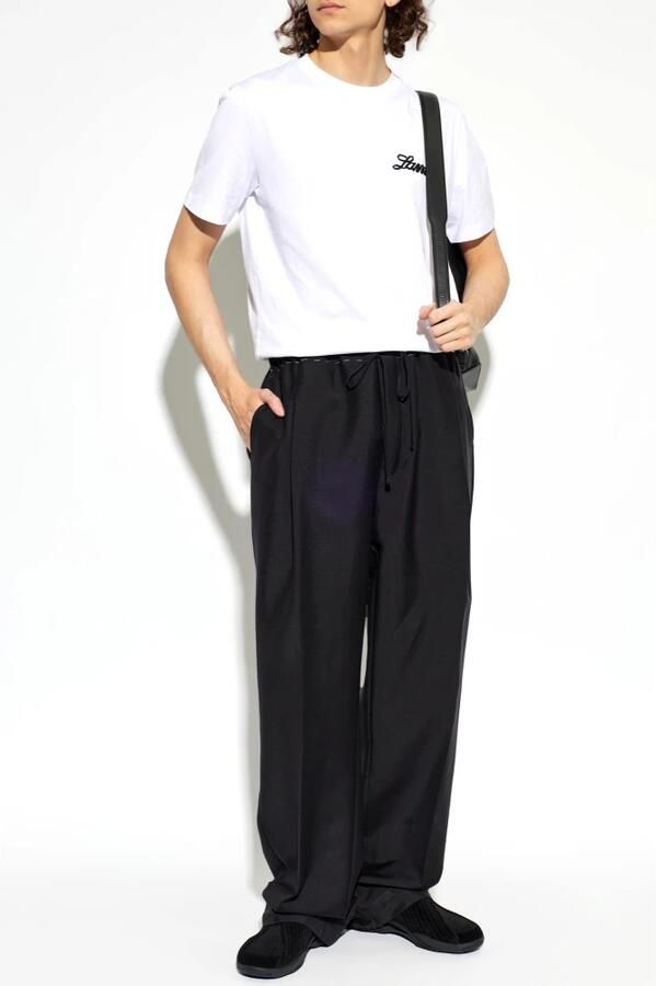 Lanvin LNV1 Knit and Suede Sneakers - Foto 7