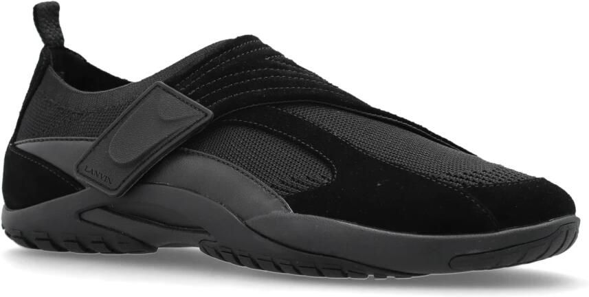 Lanvin LNV1 Knit and Suede Sneakers - Foto 9