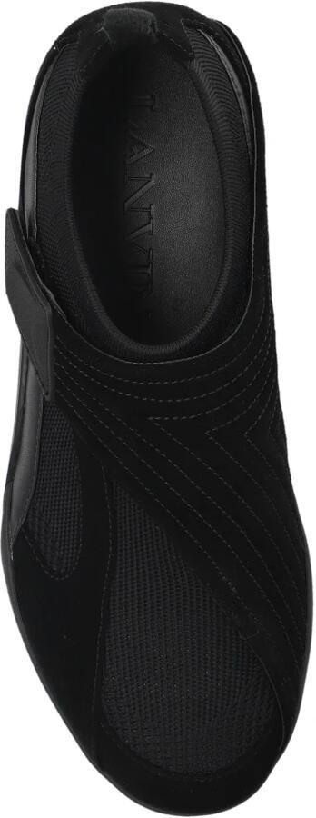 Lanvin LNV1 Knit and Suede Sneakers - Foto 10