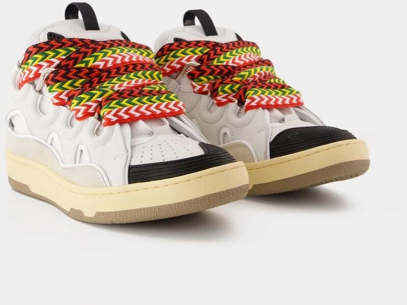 Lanvin Witte Sneakers Stijlvol Comfortabel Unisex Schoenen White