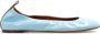 Lanvin Ballerina Flat van lakleer Blue Dames - Thumbnail 6