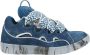Lanvin Leren Curb Sneakers met Reflecterende Details - Thumbnail 1