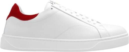 Lanvin Leren sneakers White Heren
