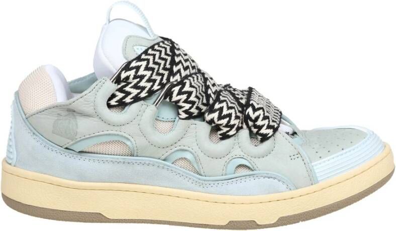 Lanvin Lichtblauwe Sneakers Stijlvol Ontwerp