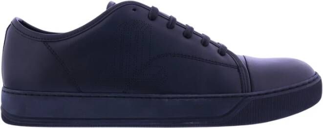 Lanvin Low Top Sneakers Zwart Heren