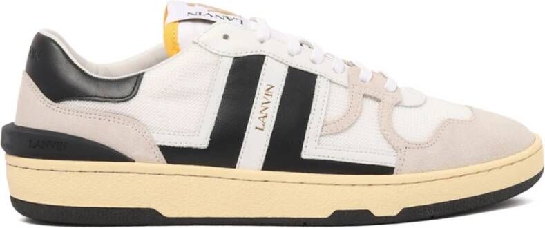 Lanvin Mesh Kleurblok Sneakers