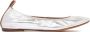 Lanvin Gelamineerde Leren Ballerina Flats Gray Dames - Thumbnail 3