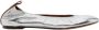 Lanvin Gelamineerde Leren Ballerina Flats Gray Dames - Thumbnail 2