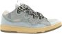 Lanvin Celeste Sneakers met Gewatteerde Tong en Metalen Oogjes Blue Heren - Thumbnail 1