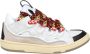 Lanvin Multicolor Veters Leren Sneakers White Heren - Thumbnail 7