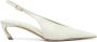 Lanvin Sage Green Pointed-Toe Slingback Pumps Groen Dames - Thumbnail 1