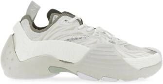 Lanvin Veelkleurige stoffen sneakers Wit