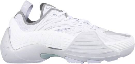 Lanvin Veelkleurige stof en rubberen flash-x sneakers Wit - Foto 14