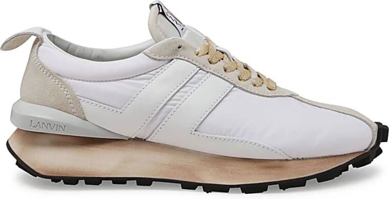 Lanvin Sneakers Wit Heren
