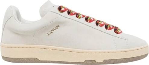 Lanvin Multikleur Sneakers met Gewatteerde Logotong White Dames - Foto 6