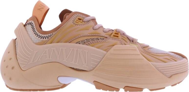 Lanvin Synthetische Sneakers voor Dames Beige Dames