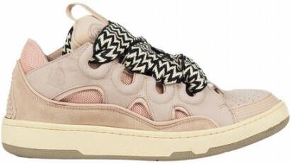 Lanvin The Curb Sneakers Roze Dames