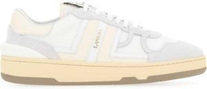Lanvin Veelkleurige klei sneakers Wit Dames