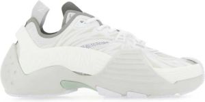 Lanvin Veelkleurige stof en rubberen flash-x sneakers Wit Dames