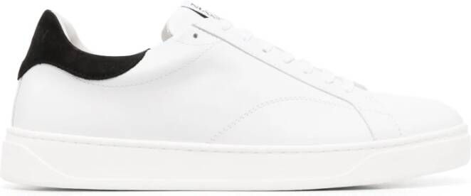 Lanvin Wit Zwart Ddb0 Sneakers White Heren
