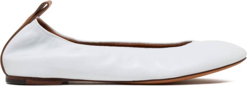 Lanvin Witte Ballerina`s