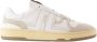 Lanvin Witte Leren Sneakers met Rubberen Zolen White Heren - Thumbnail 1