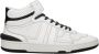 Lanvin Witte Leren Sneakers met Voorkant Logo - Thumbnail 1