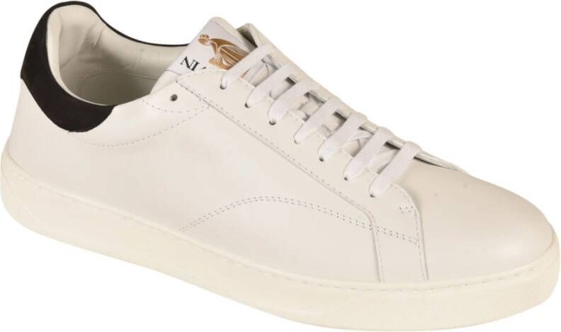 Lanvin Witte Sneakers Wit Heren