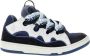 Lanvin Zwart Marineblauwe Sneakers - Thumbnail 1