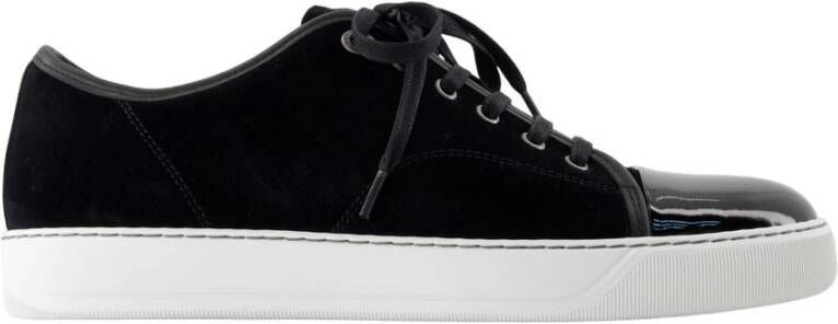 Lanvin Leren Sneakers voor Heren Stijlvol en Comfortabel Black Heren