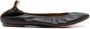 Lanvin Zwarte platte schoenen met gerimpeld detail Black Dames - Thumbnail 5