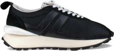 Lanvin Zwarteylon Hardloopschoenen Black Heren