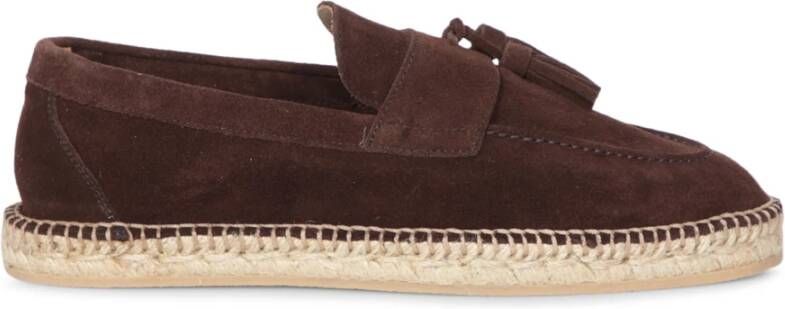 Lardini Bruine Espadrilles voor Mannen Brown Heren