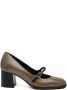 L'arianna Bruine lakleren pumps Brown Dames - Thumbnail 1