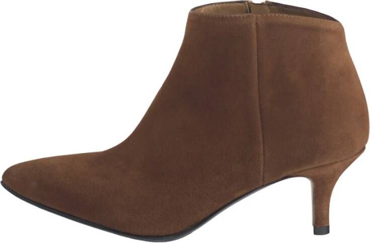 L'arianna Bruine Suède Enkellaars Brown Dames