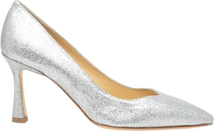 L'arianna Glitter Zilver Decolté Luxe Schoenen Gray Dames