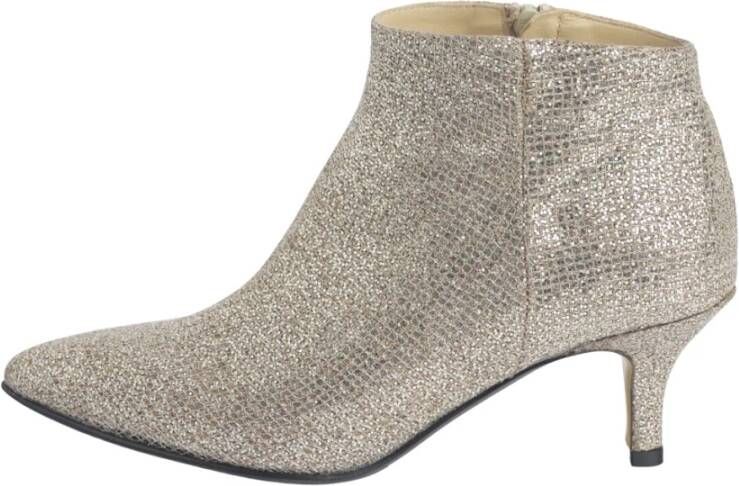 L'arianna Grijze Suède Enkellaars Gray Dames