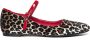 L'arianna Luipaardfluweel Rode Band Hakken Multicolor Dames - Thumbnail 1