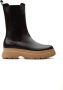 Laura Bellariva 7206 Calf.t.di Moro Laarzen Brown Dames - Thumbnail 1
