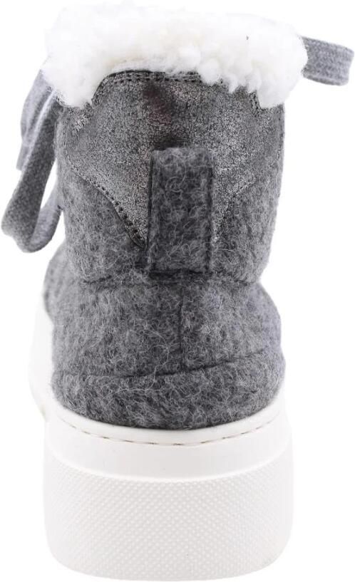 Laura Bellariva Glanzende Sneaker voor een stijlvolle look Gray Dames - Foto 3