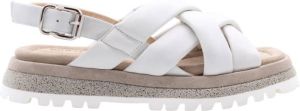 Laura Bellariva Stijlvolle Kruisband Sandalen Wit Dames