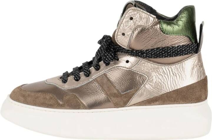 Laura Bellariva Stijlvolle urban sneakers Herfst Winter 2022-23 collectie Bruin Dames