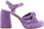 Laura Bellariva Tutima Hoge Hak Sandalen Purple Dames - Thumbnail 1