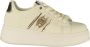 Laura Biagiotti Beige Damessneaker met Gouden Details - Thumbnail 1
